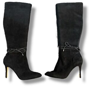 White House Black Market Suede Heel Boots, Women’s 7.5. New, never worn